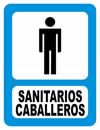 GS-029 SEÑALAMIENTO SANITARIOS CABALLEROS